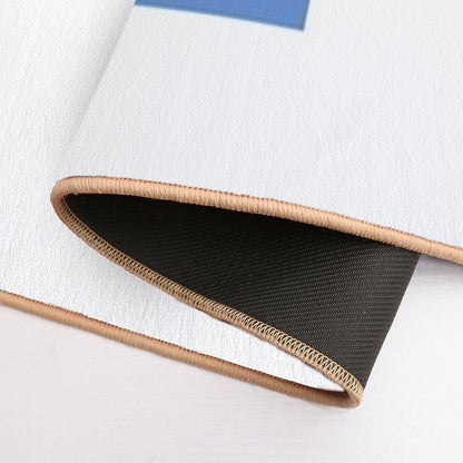 Moon Midnight Flat Design  Non-Slip Bath Mat