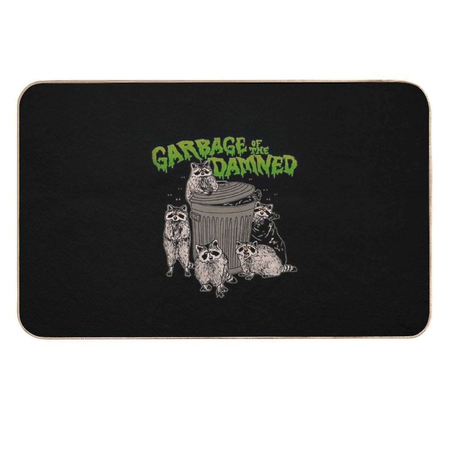 Garbage of The Damned  Easy Maintenance Bath Mat
