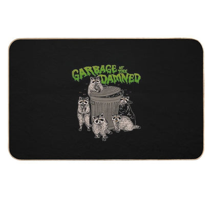 Garbage of The Damned  Easy Maintenance Bath Mat