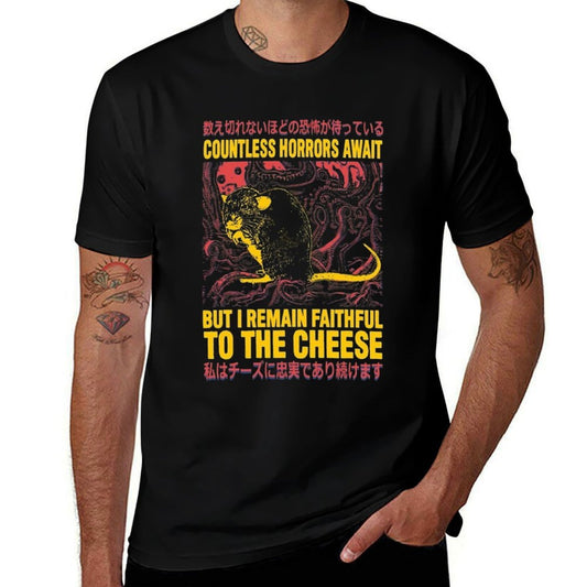 Faithful to The Cheese Japanese Horror Rat  Classic T-Shirt