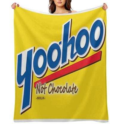 Yoo-hoo Is Not Chocolate Milk Versatility Throw Blanket