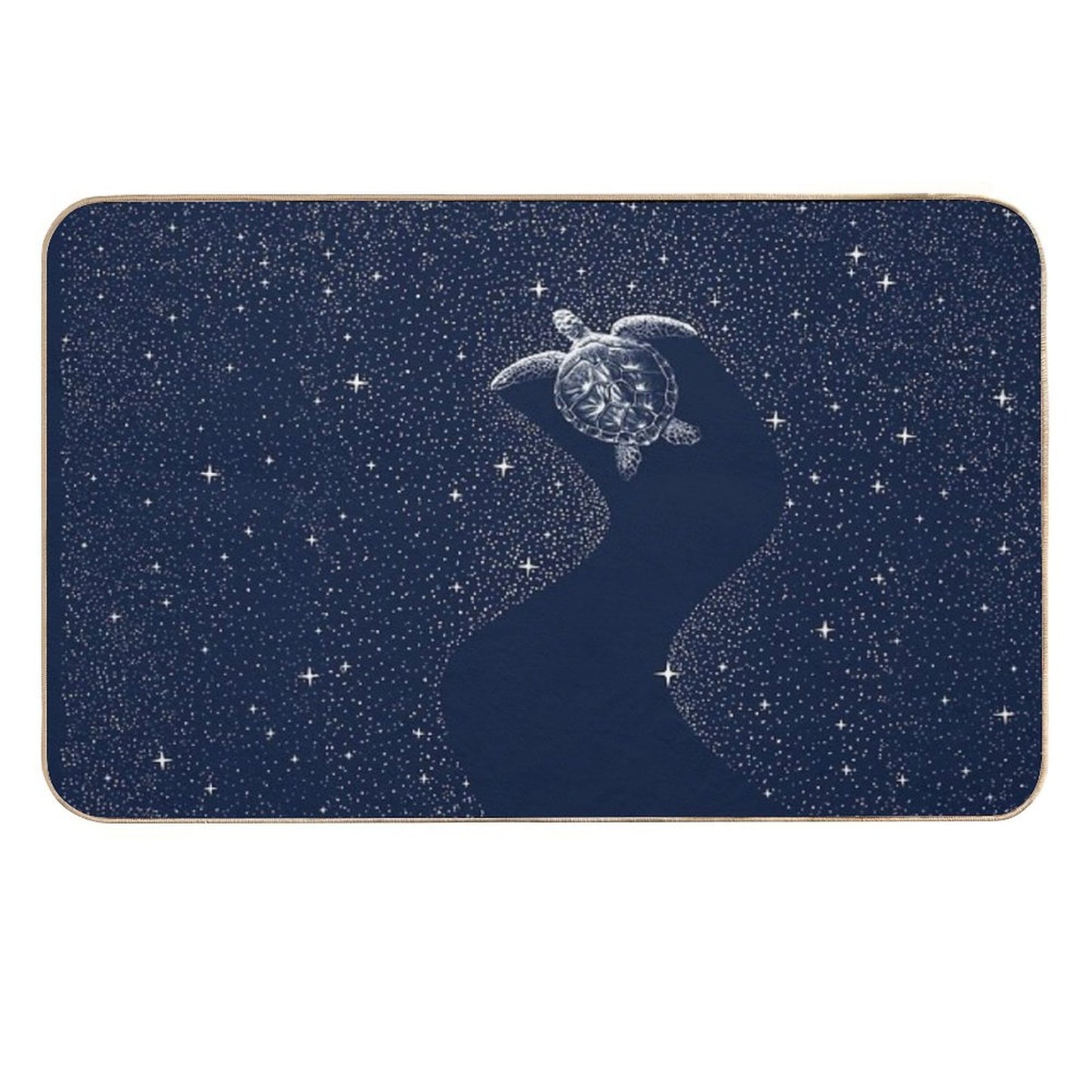 Starry Turtle  Anti-Trip Bath Mat
