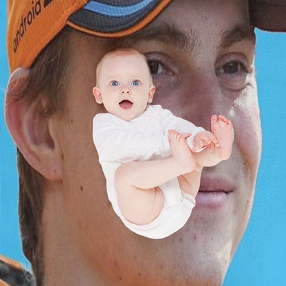 Oscar Piastri F1 Driver in McLarenF1 Clothes Smile Norris Teammate Eco-conscious Throw Blanket