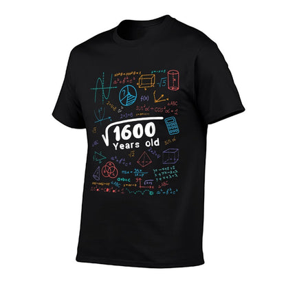 40 Year Old Men Women 40th Birthday Gift Square Root Of 1600  Lightweight T-Shirt