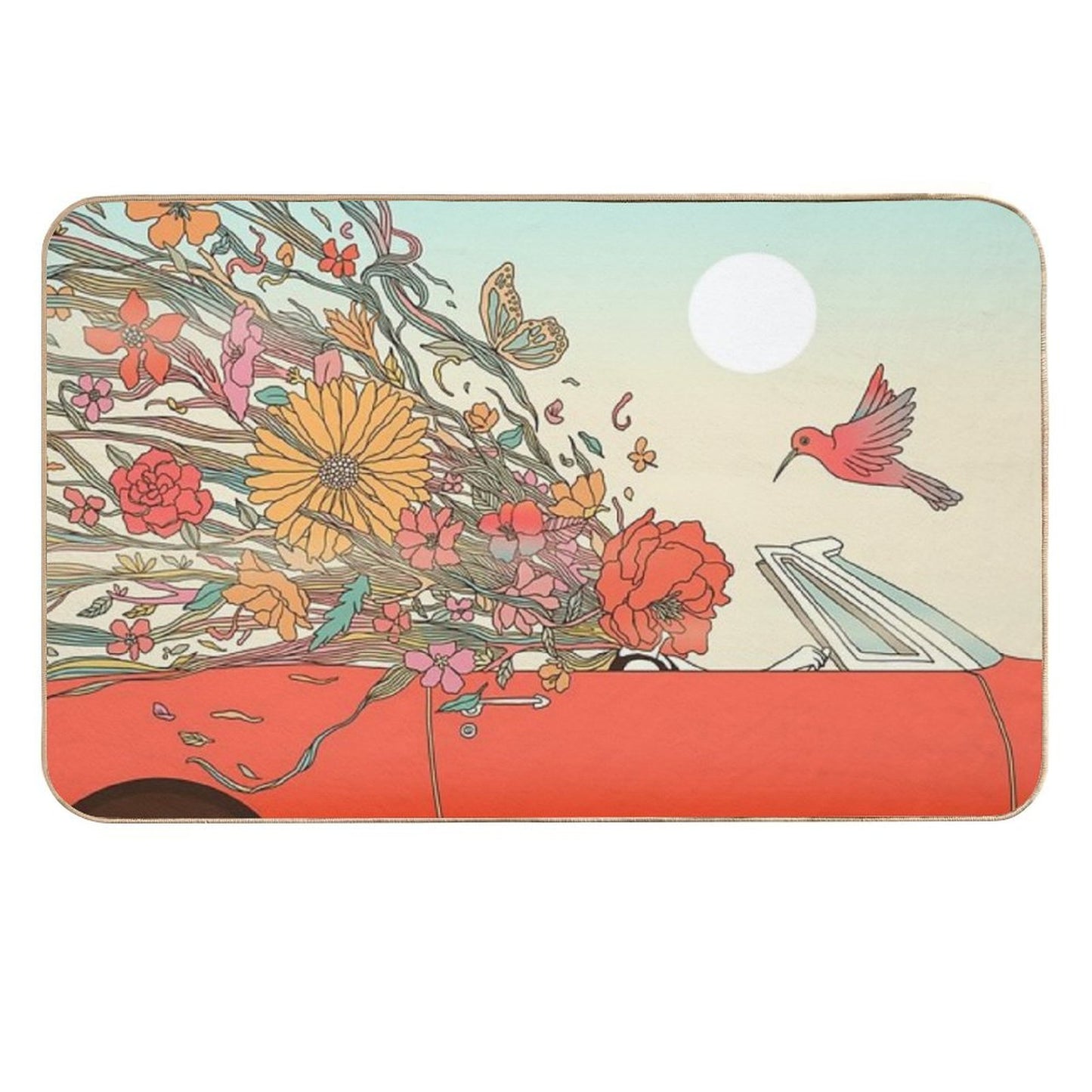 Passing Existence  Stain-Proof Bath Mat