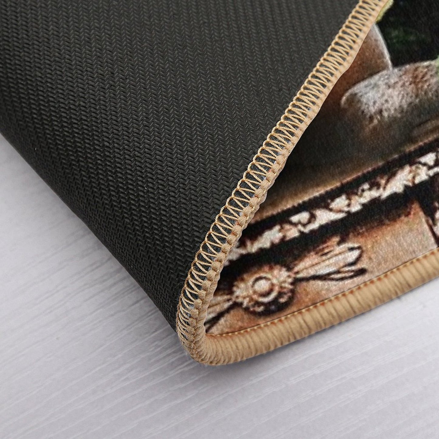 Mr. Squirrel Loves His Acorn Durable Bath Mat