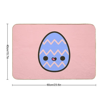 Happy Easter Egg  Versatile Bath Mat