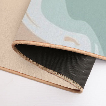 I Think I Could See The Beach #4  Fade-Resistant Bath Mat