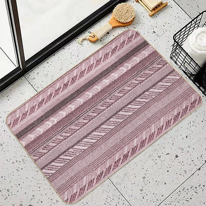 Mondo - Boho Stripe -  Non-Slip Bath Mat