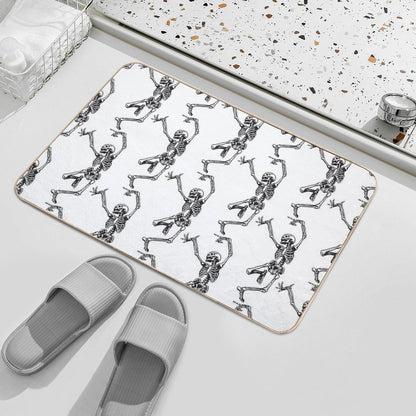 Dance With Death  Non-Slip Bath Mat