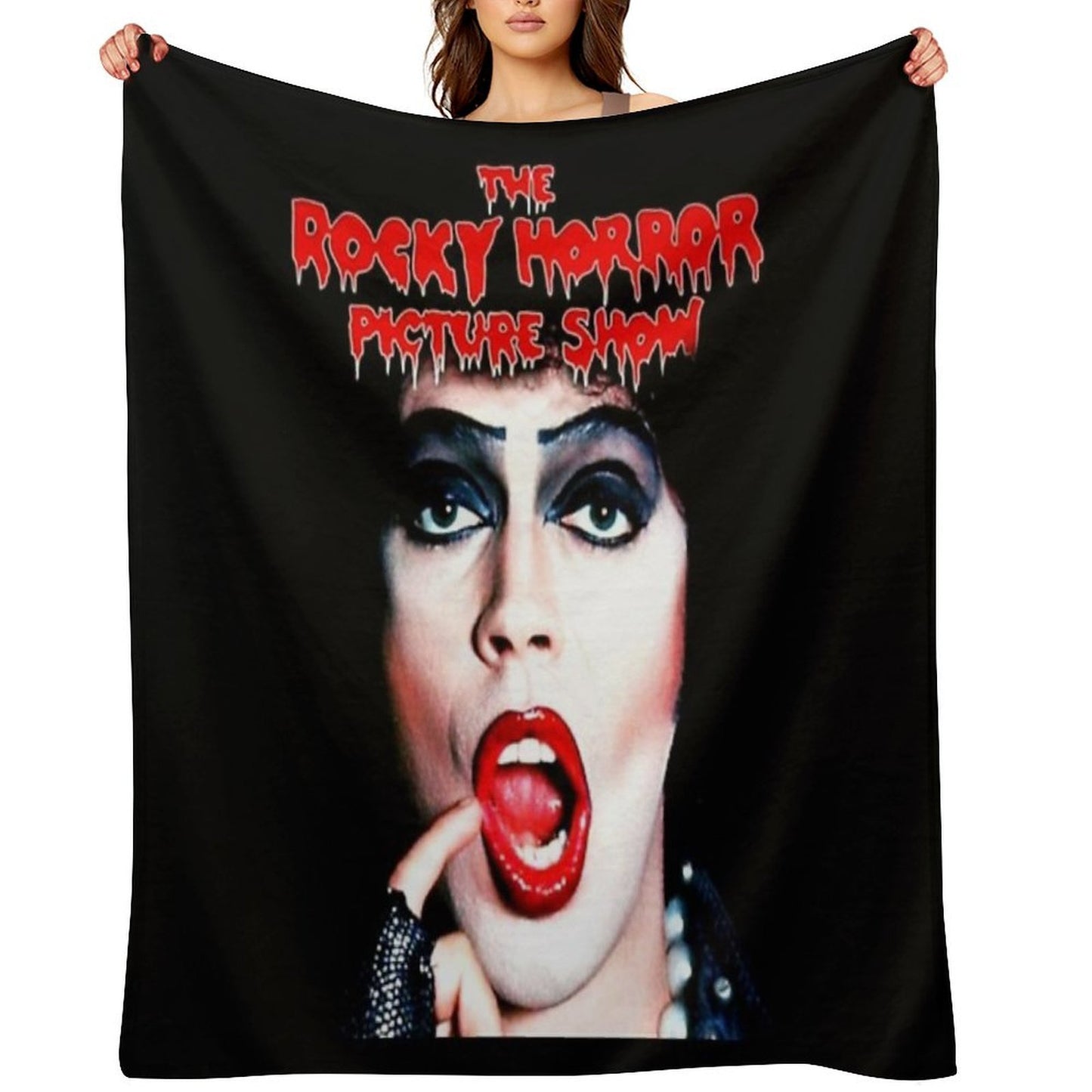 The Rocky Horror Picture Show Horror Musical Movie Film Comfort Throw Blanket