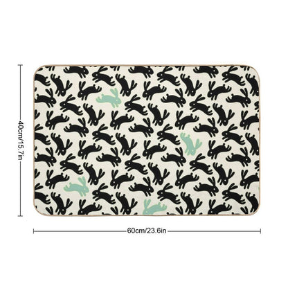 Bunny Honey  Fade-Resistant Bath Mat