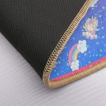 RAINBOW SPARKLE UNICORN  Stain-Proof Bath Mat