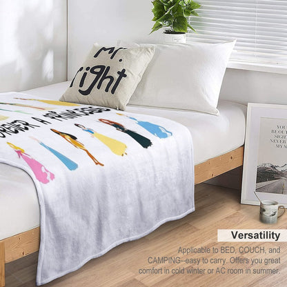 Forever A Princess Multi-functional Throw Blanket