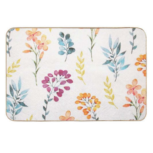 Colorful Design  Easy To Clean Bath Mat