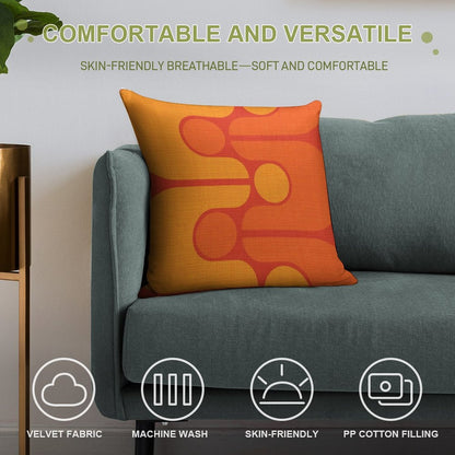 Golden Oldie Soft Luxury Feel Throw Pillow