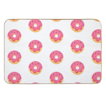 Happy Donut  Rapid-Drying Bath Mat