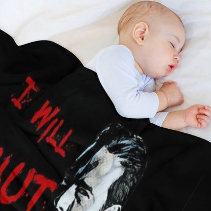 Negan I Will Shut For Fans Quick-dry Throw Blanket