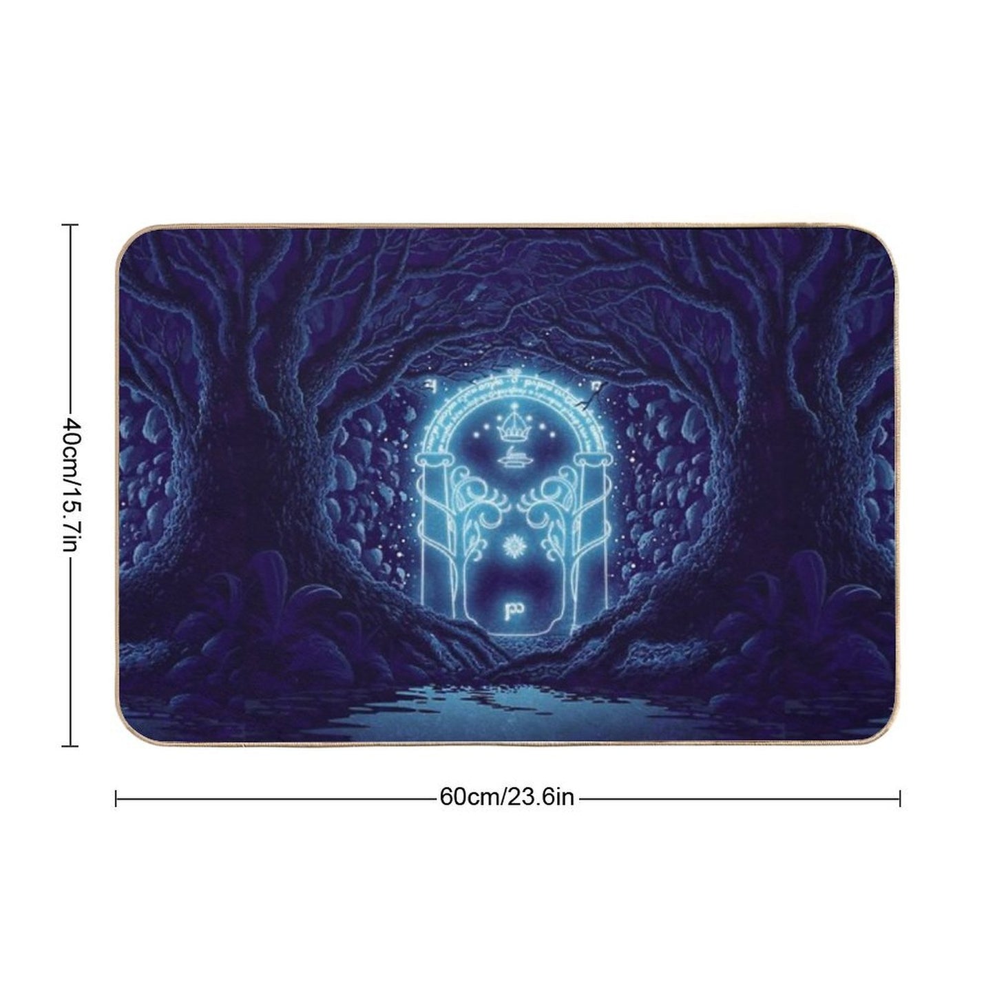 Wecome to Khazad-dum  Stain-Proof Bath Mat