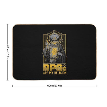 RPGs Are My Religion - D20 Cool Gift  Versatile Bath Mat