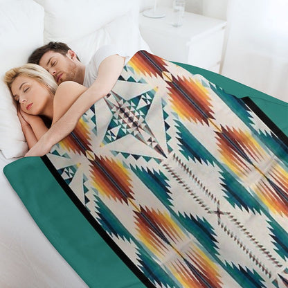 Navajo Blanket,southwestern Art,native American Art,indian Art,arizona,dessert,geometric Pattern,bow And Arrows,cowboys And Indi Gift-ready Throw Blanket