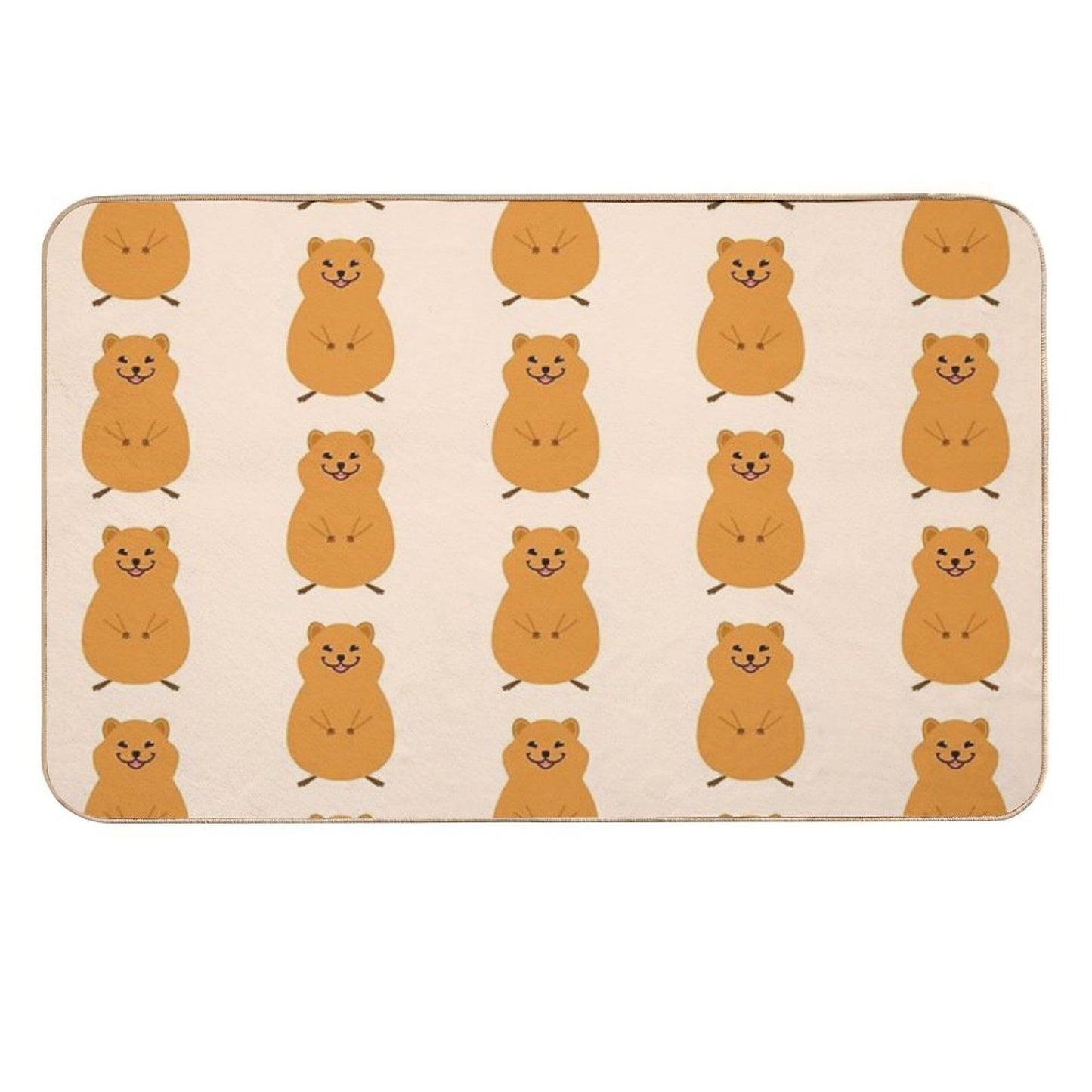 Cute Quokka  Anti-Trip Bath Mat