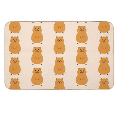 Cute Quokka  Anti-Trip Bath Mat