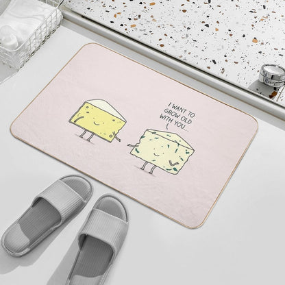 Matured Cheese  Easy Maintenance Bath Mat