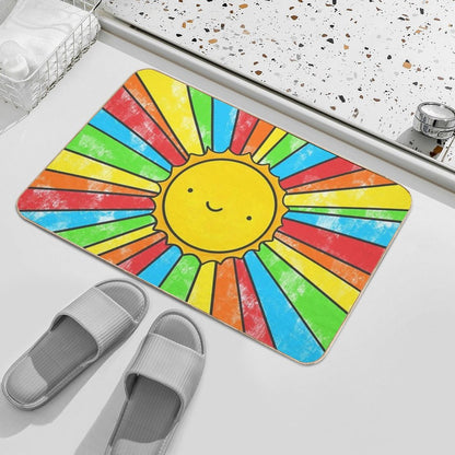 Radiate Positivity  Absorbent Bath Mat