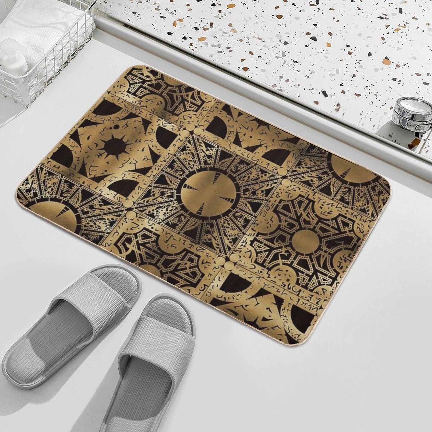 Lament Configuration Spread  Dirt-Trapping Bath Mat