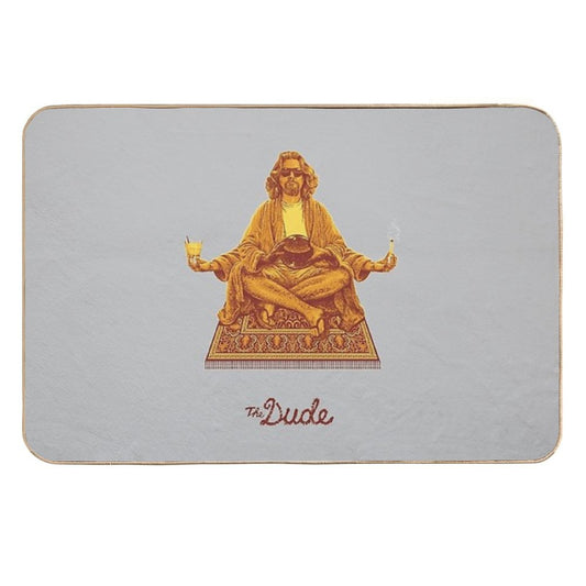 The Dude Budha The Big Lebowski  Rapid-Drying Bath Mat