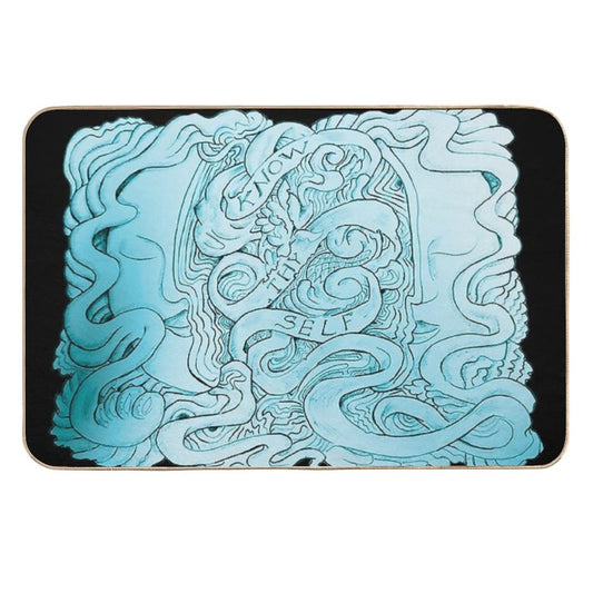 Know Thy Self  Easy To Clean Bath Mat