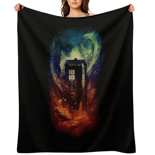 The Vortex Machine-washable Throw Blanket