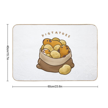 Pigtatoes  Long-Lasting Bath Mat