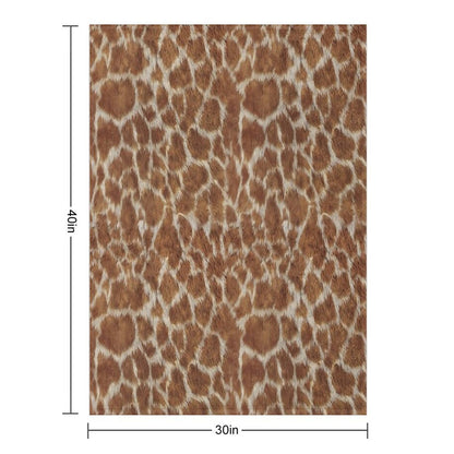 Giraffe Print Premium Throw Blanket