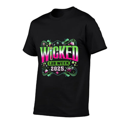 Wicked Lab Week 2025 Med Lab Science Blood Bank Phlebotomy  Cotton T-Shirt