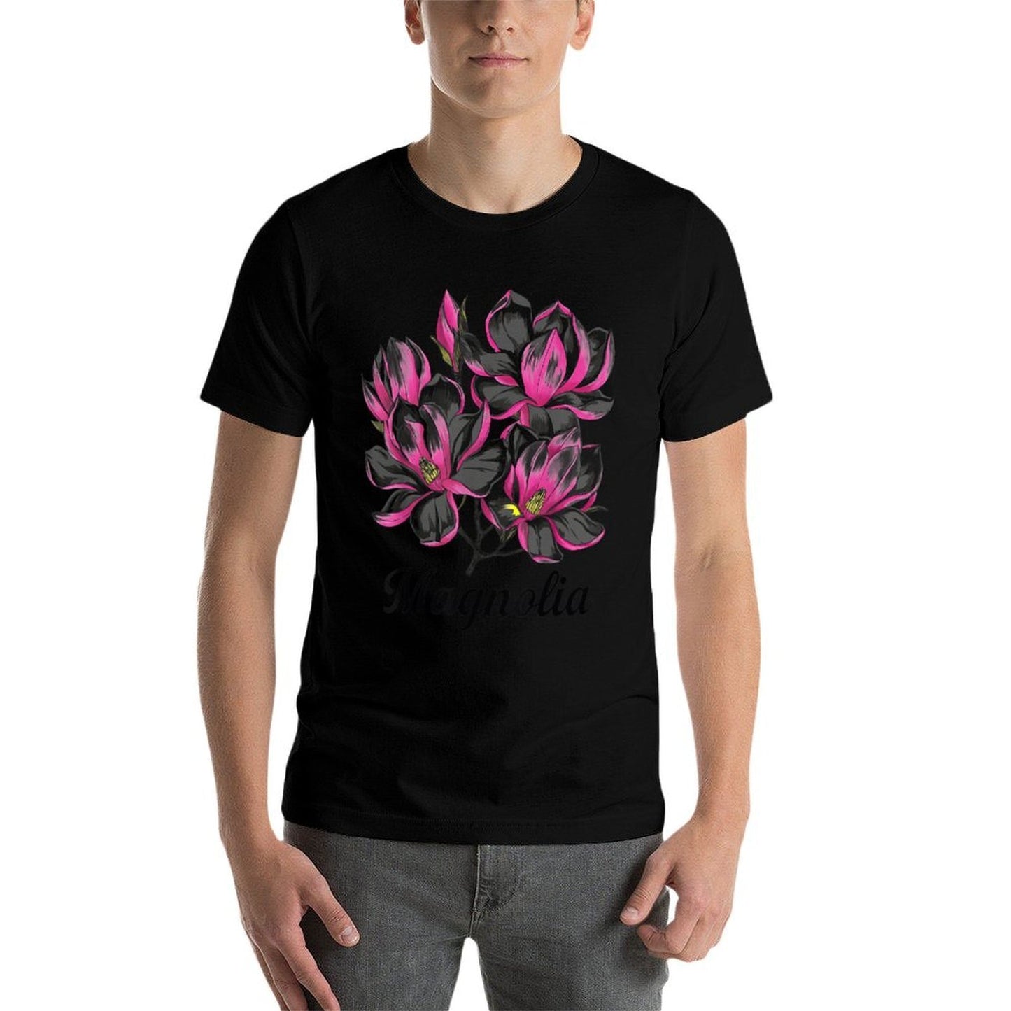Magnolia Flower Botanical Garden Southern Charm Gift  Versatile T-Shirt