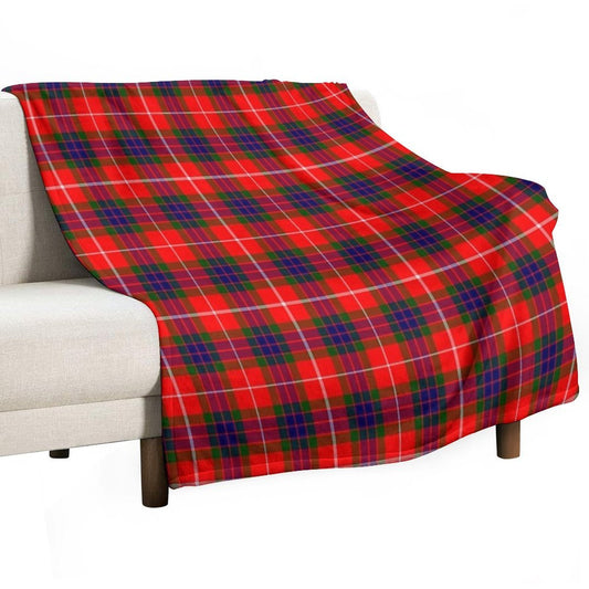 Simpson Surname Last Name Scottish Tartan Anti-pilling Throw Blanket