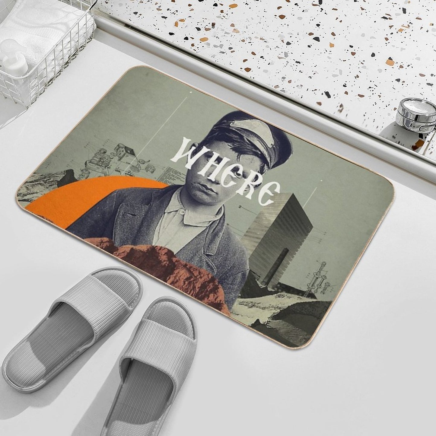Where  Long-Lasting Bath Mat