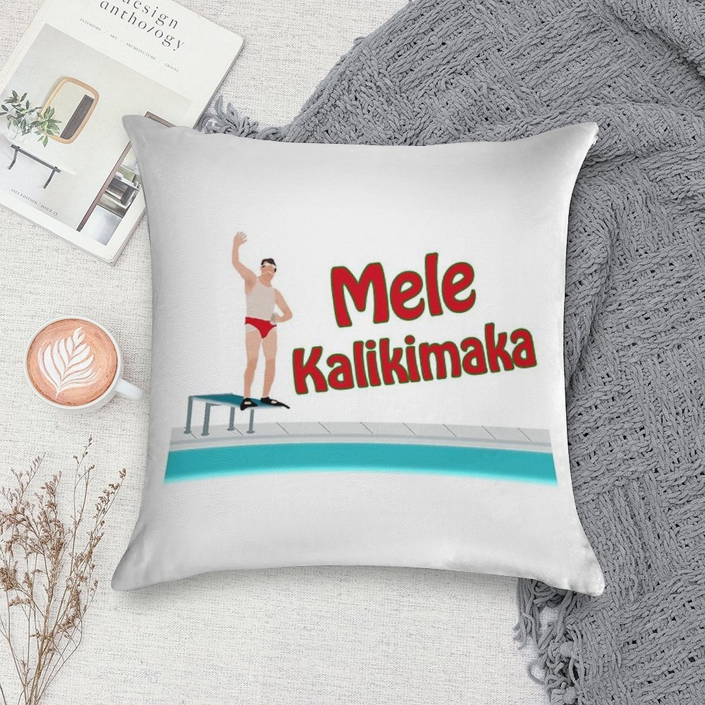 Christmas Vacation - Mele Kalikimaka Soft Style Accent Throw Pillow