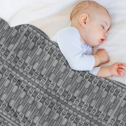 Laser Sword Pattern Comfort Throw Blanket