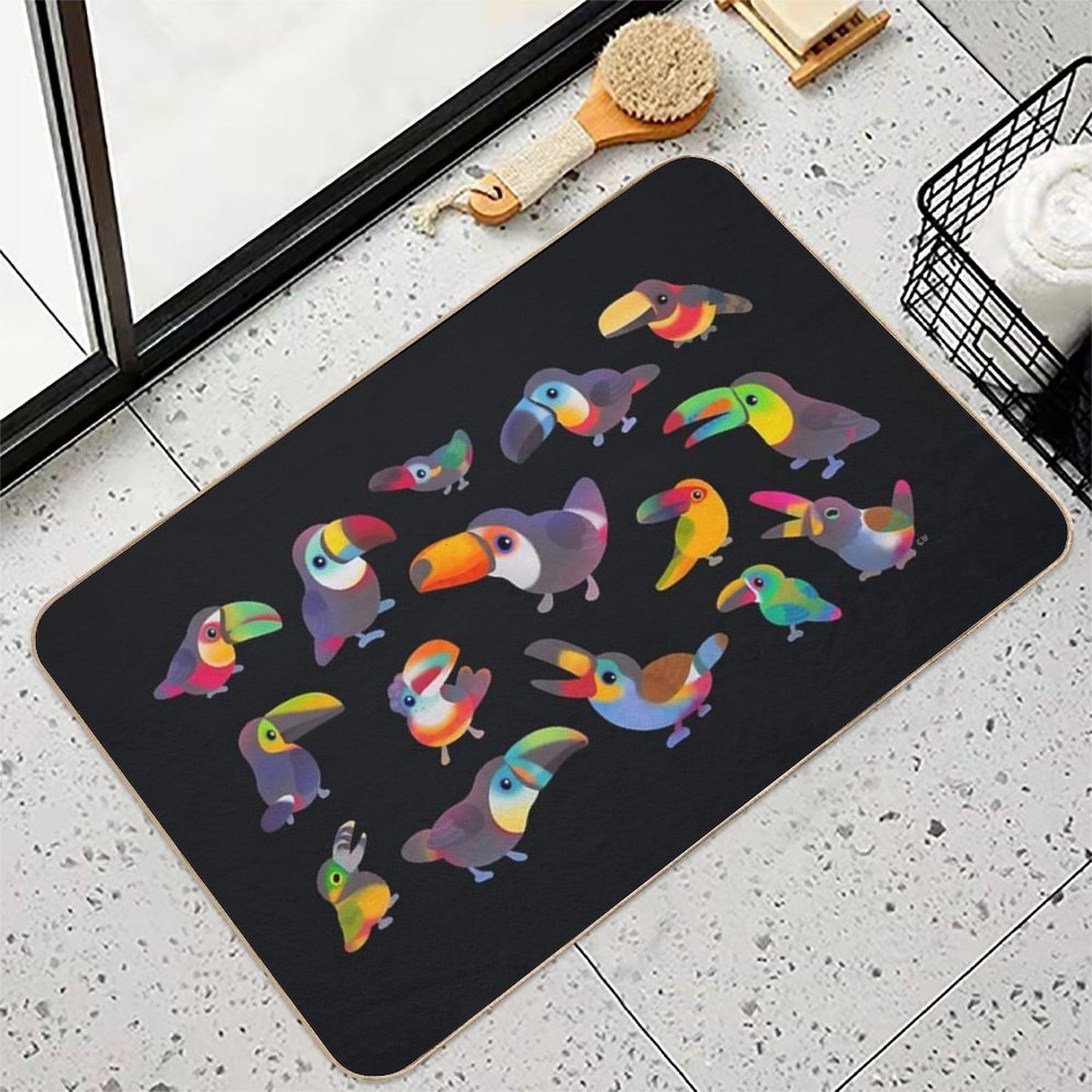Toucan  Odorless Bath Mat