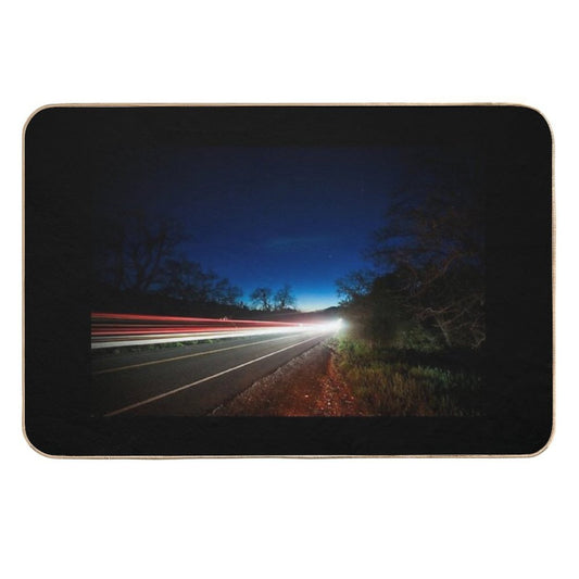 I Drove All Night  Slip-Resistant Bath Mat