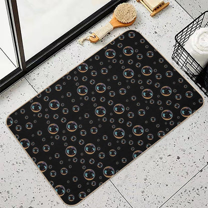 Bubbles  Rapid-Drying Bath Mat
