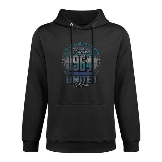 Vintage 1964 Limited Edition 60 Year Old 60th Birthday Relaxed Fit Hoodie