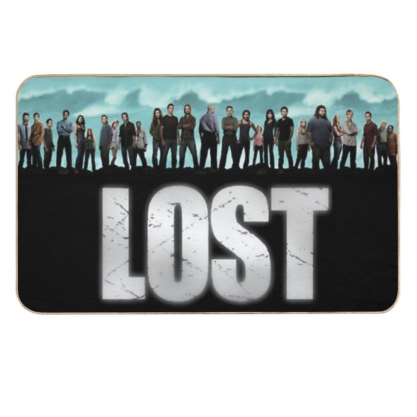 Lost Cast  Repositionable Bath Mat