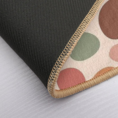 Cheetah Pattern 02 - Floral Palette  Pet-Safe Bath Mat