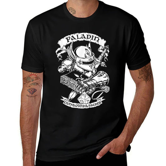 Fantasy RPG - Paladin  Easy-care T-Shirt