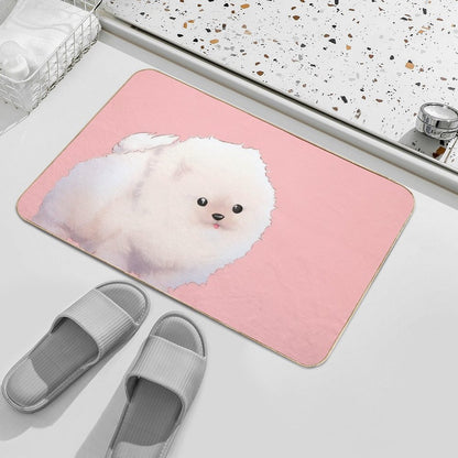 Pomeranian  Long-Lasting Bath Mat