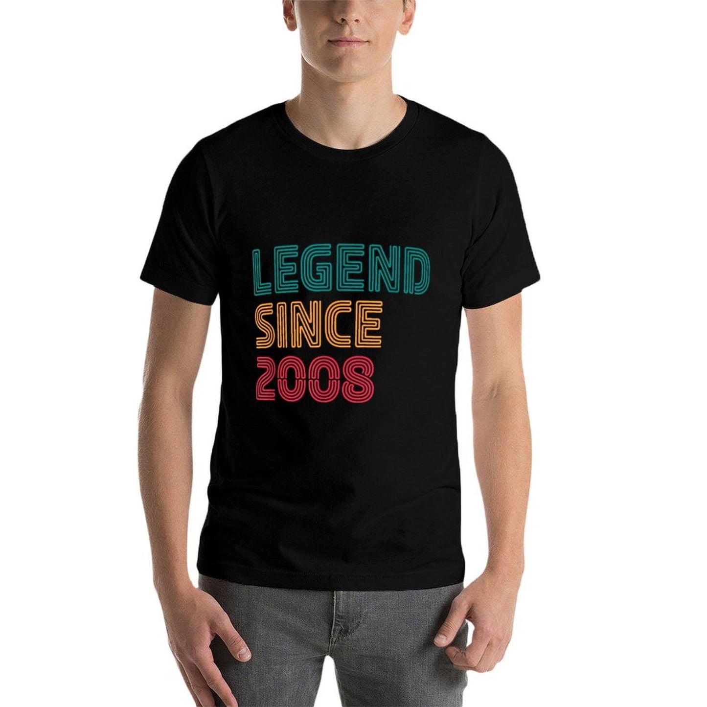 Legend Since 2008 15 Year Old Born in 2008 15th Birthday  Lightweight T-Shirt